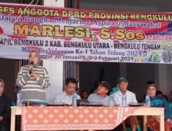 Anggota DPRD Provinsi Bengkulu Marlesi Jaring Aspirasi di Benteng