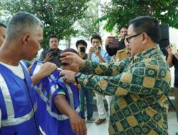 174 Jukir Kota Bengkulu Terima Rompi Baru