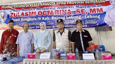 Zulasmi Octarina Menggali Aspirasi Masyarakat Desa Air Meles