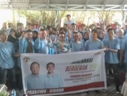 Relawan Brigade 1912 Targetkan Kemenangan Prabowo – Gibran di Kota Bengkulu