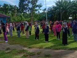Senam Bersama Sebagai Ajang Silaturahim