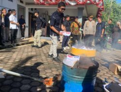 3.200 Surat Suara Rusak Dimusnahkan