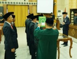 Edwar Samsi: Program Pembangunan Didukung Melalui Mutasi Pejabat