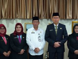 Sekda Provinsi Bengkulu Isnan Fajri Lantik Pejabat Eselon II dan III