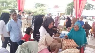 Gerakan Pangan Murah di Seluma, 6 Ton Beras Ludes