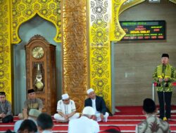 Rohidin Buka Murokaz Al-Qur’an di Masjid Raya Baitul Izzah