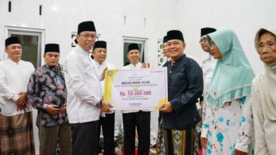 Pemprov Bengkulu Salurkan Dana Hibah untuk Masjid Nurul Islam Seluma