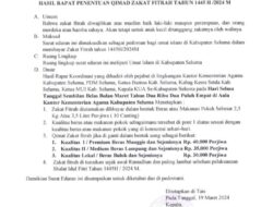 Kemenag Seluma Tetapkan Zakat Fitrah, Segini Besarannya