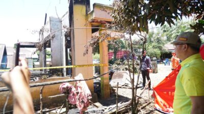 Gubernur Bengkulu Beri Bantuan Korban Kebakaran di Bengkulu Utara