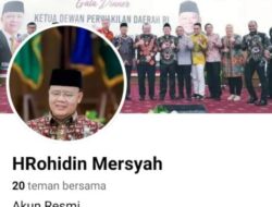 Modus Penipuan, Akun FB Palsu Gubernur Bengkulu Tawarkan Bantuan Pembangunan Masjid