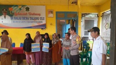 Angka Kemiskinan Desa Talang Ulu Menurun