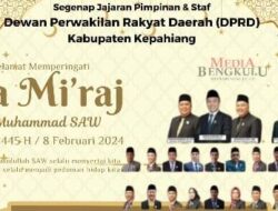 DPRD Ucapkan Selamat Memperingati Isra Mi’Raj Nabi Muhammad SAW 8 Februari 2024