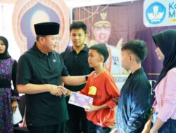 Ratusan Anak Yatim Mendapatkan Voucher Belanja Gratis