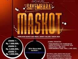 Ayo Ikuti Sayembara Maskot Pilkada Seluma 2024, Total Hadiah Belasan Juta