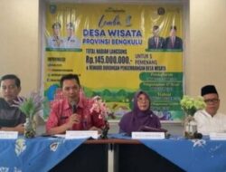 Dinas Pariwisata Provinsi Bengkulu Umumkan Hasil Seleksi Desa Wisata