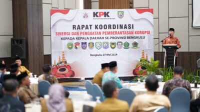 Berantas Korupsi Perlu Aksi Nyata Seluruh Kepala Daerah
