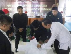 KPU Tetapkan 30 Anggota DPRD Seluma Periode 2024-2029