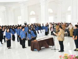 356 PPPK Dilantik, Ini Pesan Arif Gunadi