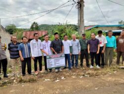 Anggaran Pembangunan Jalan Rabat Beton Desa Tebat Laut Capai Rp 180 Juta