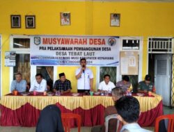 Kades Tebat Laut Berharap Agar Warga Ikut Awasi Pembangunan