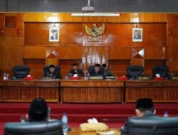 Rapat Paripurna Penyampaian LKPJ Bupati Bengkulu Selatan