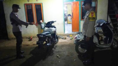 Kepergok Saat Akan Beraksi, Motor Pencuri Ditinggal