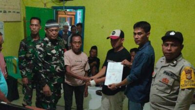 Warga Rawasari Seluma yang Saling Bacok Sepakat Untuk Berdamai