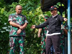 Melalui Program TMMD, Irigasi yang Jebol Sudah Mulai Dikerjakan