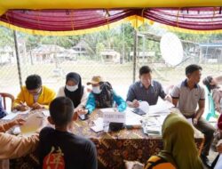 Masih Minim Fasilitas, Tim Pelayanan Kesehatan Sambangi Lubuk Resam