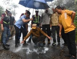 Anggaran Rp 10 Miliar, Jalan Curup Utara – Bermani Ulu Dibangun Hotmix