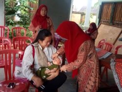 Cegah Stunting, Pemdes Imigrasi Permu Kepahiang Rutin Posyandu