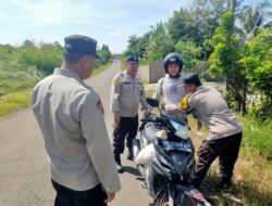 Tekan Angka Kejahatan, Polsek Kota Padang Razia Sajam dan Senpi