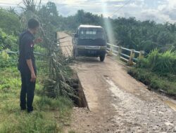 Waspada! Jembatan NK Seluma Nyaris Amblas