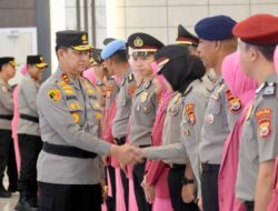 483 Personel Jajaran Polda Bengkulu Naik Pangkat, Berikut Rinciannya