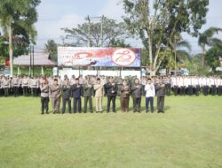 Peringatan HUT Bhayangkara Ke-78, Dipusatkan di Halaman Kantor Bupati