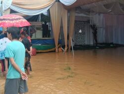 Tingginya Intensitas Curah Hujan, Desa Cahaya Negeri Terendam Banjir