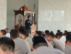 Setiap Kamis Pagi, Personel Polda Bengkulu Dibina Rohani dan Mental