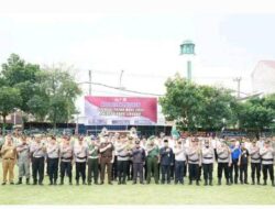 Wujudkan Ketertiban Lalu Lintas, Pj. Wali Kota Lubuklinggau Hadiri Apel Gelar Pasukan