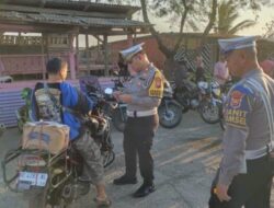 Hari ke-9 Operasi Patuh Nala, Polres Mukomuko Tindak Ratusan Pelanggar Lalulintas