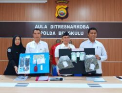 Jadi Kurir Sabu, Warga Kota Bengkulu Ditangkap