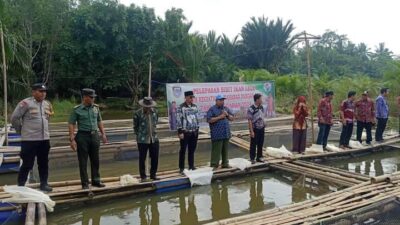 Program Ketahanan Pangan Seluma, 20.000 Bibit Ikan Dilepas
