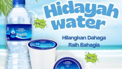 AMDK Hidayah Water Buka Promo, Produk Asli Bengkulu