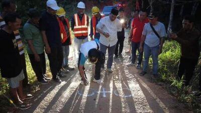 Akses Jalan Lubuk Terentang – Talang Kebun Seluma Mulai Dibangun