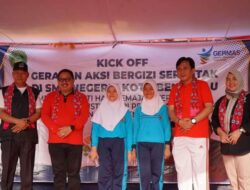 Peluncuran Gerakan Aksi Bergizi Pelajar, SMPN 1 Kota Bengkulu Tuan Rumah