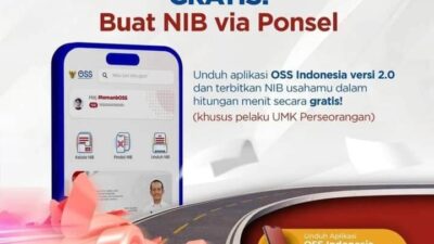 Ayo! Segera Buat NIB Melalui Ponsel, Biaya Gratis