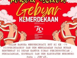 Jangan Lupa, Besok Pasar Murah di Mukomuko