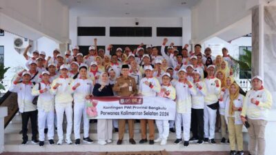 Didukung Pemprov, Kontingen PWI Bengkulu Optimis Raih Medali