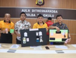 Miliki Sabu, Tiga Warga Kota Bengkulu Diamankan