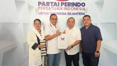 Pilkada Seluma, Perindo Berikan B.1-KWK ke Paslon Teddy – Gustianto