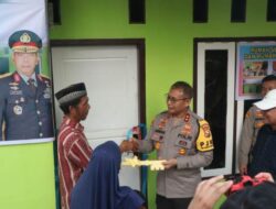 Kapolda Bengkulu Resmikan Rumah Baru Pak Wiwid